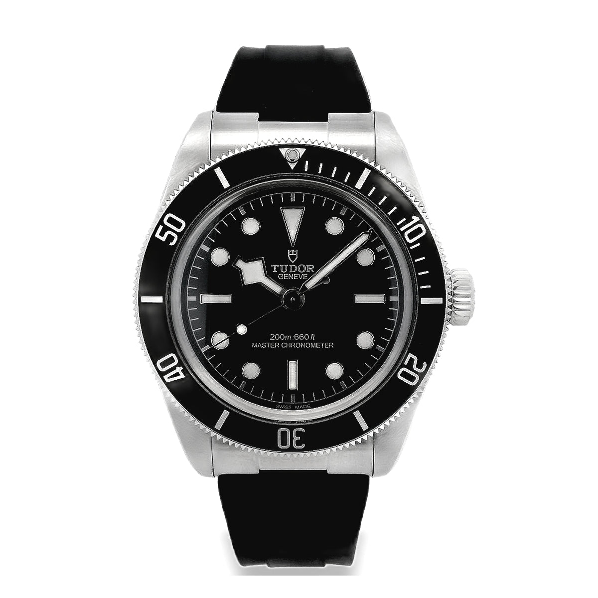 Tudor Black Bay 41mm, Steel & Rubber Strap Watch 7941A1A0NU