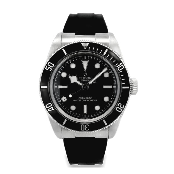Tudor Black Bay 41mm, Steel & Rubber Strap Watch 7941A1A0NU