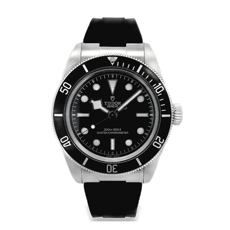 Tudor Black Bay 41mm, Steel & Rubber Strap Watch 7941A1A0NU