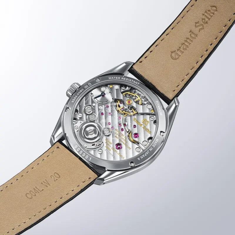 Grand Seiko Evolution 9 'Birch Bark' Titanium Hi-Beat 38.6mm Watch SLGW003