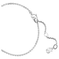 Swarovski Mesmera bracelet, Mixed cuts, Blue, Rhodium plated
