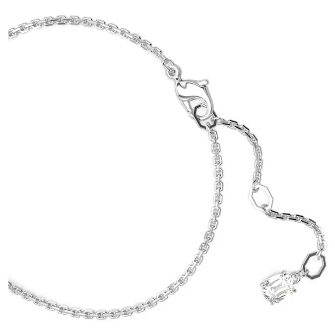 Swarovski Mesmera bracelet, Mixed cuts, Blue, Rhodium plated