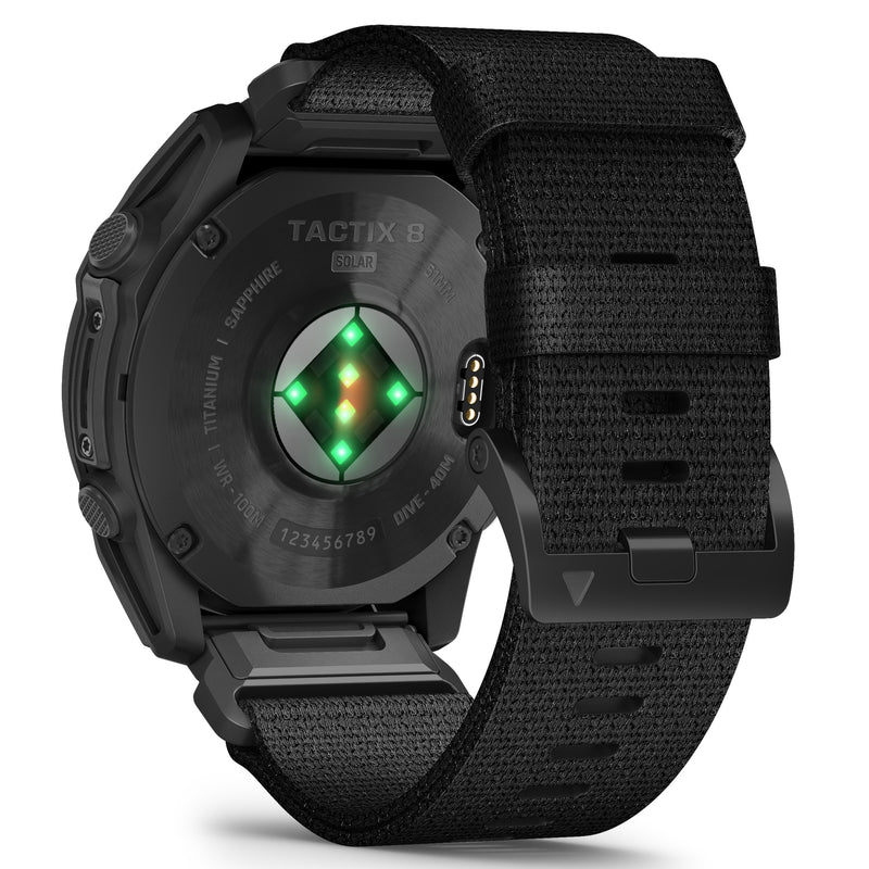 Garmin Tactix 8 - 51mm, Solar Includes Applied Ballistics Ultralight™ Solver 010-03407-01