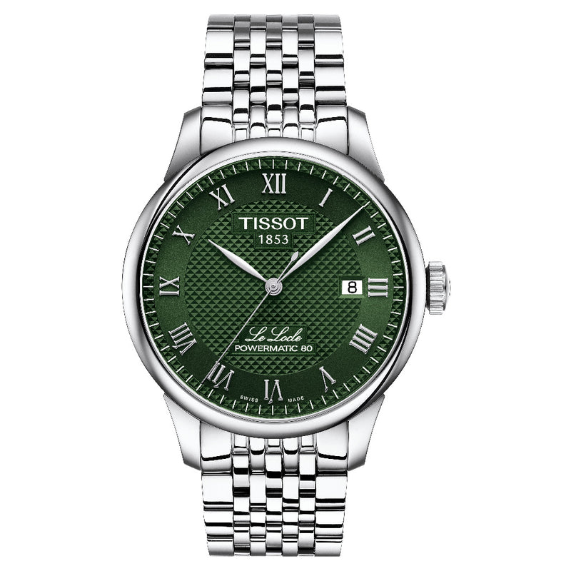 Tissot Le Locle Powermatic 80 Green 39.3mm Watch