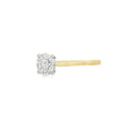 Round Brilliant Cut Single Stone 1.09ct Lab Grown Diamond, 18ct Yellow Gold Ring