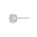 Round Brilliant Cut Single Stone 3.01ct Lab Grown Diamond, Platinum
