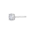 Round Brilliant Cut Single Stone 2.01ct Lab Grown Diamond, Platinum Ring