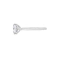 Round Brilliant Cut Single Stone 2.01ct Lab Grown Diamond, Platinum Ring