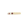 Ruby & Diamond 18ct Yellow Gold Eternity Ring