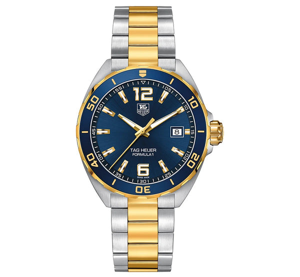 Tag Heuer Formula 1 Quartz Two-Tone Plated 41mm Watch WAZ1120.BB0879