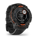 Garmin Instinct 3 - 45mm, Solar Black with Black Band 010-02934-00