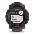 Garmin Instinct 3 - 50mm, Solar Black with Charcoal Band 010-02935-00