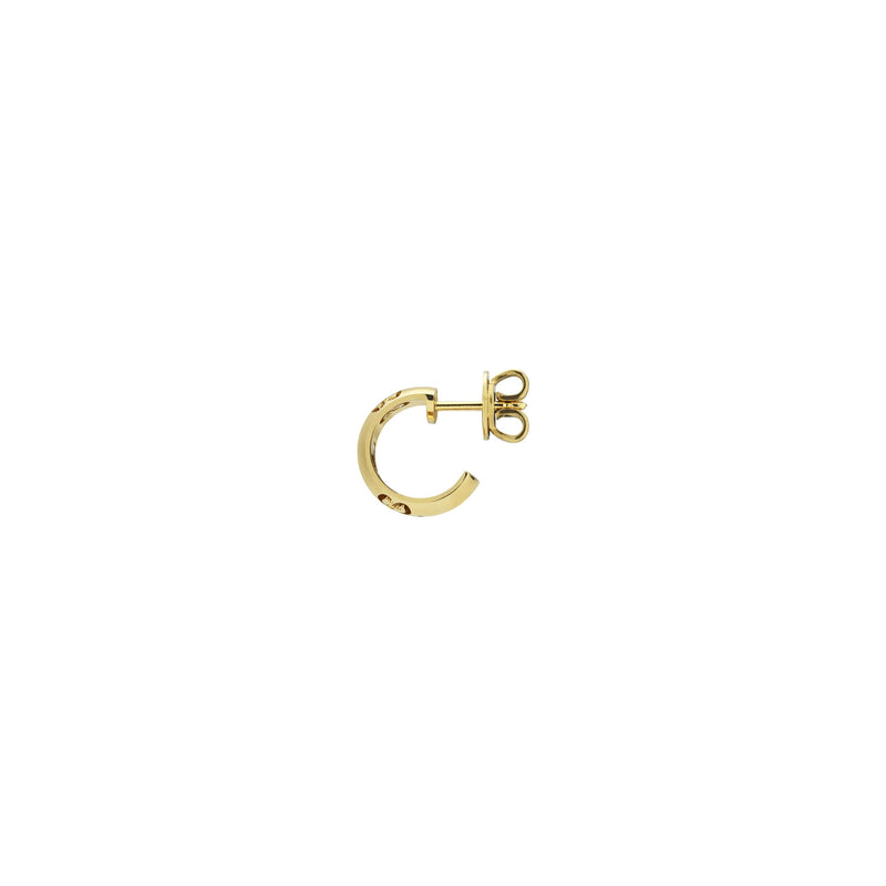 Gucci Icon GG 18ct Yellow Gold Hoop Earrings