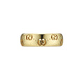 Gucci Icon GG Thin 18ct Yellow Gold Ring