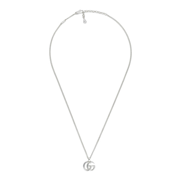 Gucci GG Marmont Sterling Silver Pendant Necklace