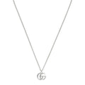 Gucci GG Marmont Sterling Silver Pendant Necklace