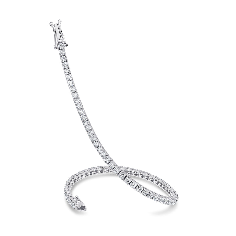 Diamond Tennis 3.00ct, Platinum Bracelet
