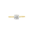 Yellow Gold 0.70ct Round Brilliant Cut Diamond Ring
