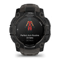 Garmin Instinct 3 - 50mm, AMOLED Black with Charcoal Band 010-03020-00