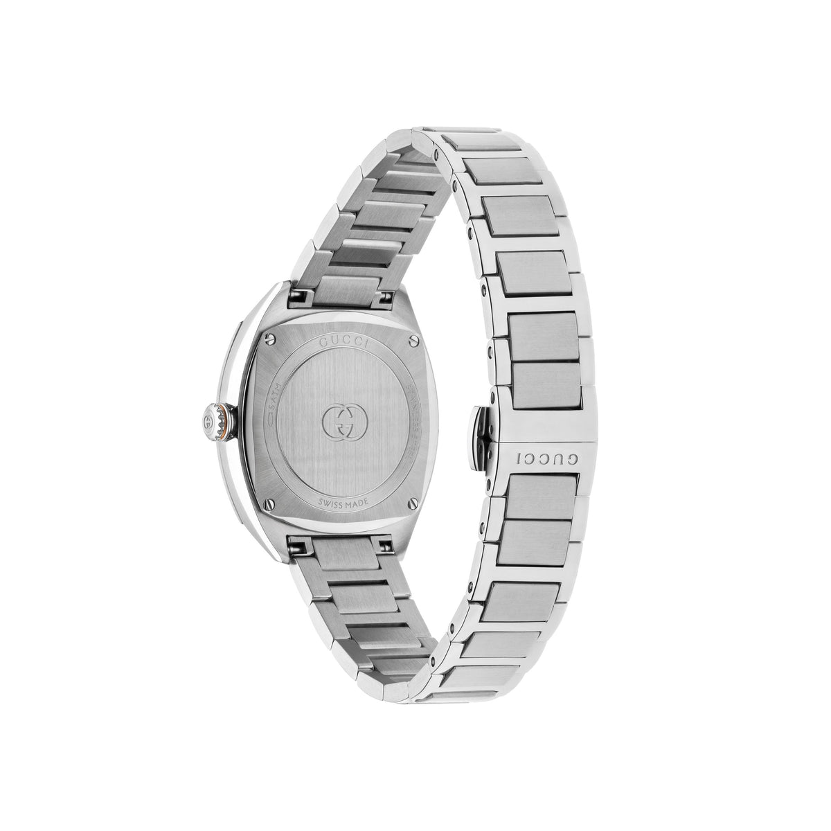 GUCCI Interlocking Ladies Black & Rose 29mm Watch YA142513