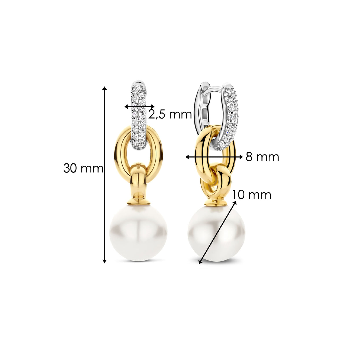 TI SENTO Earrings 78016YP
