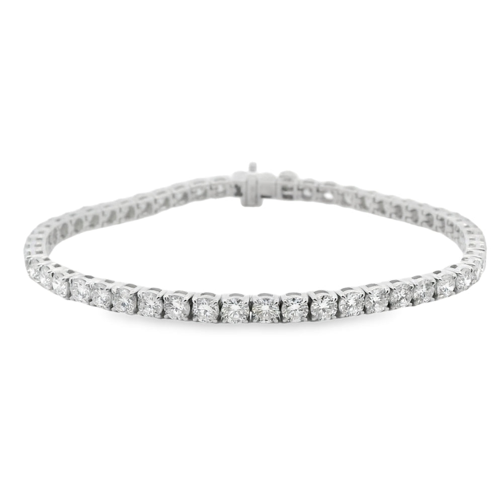 Round Brilliant Cut 7.00ct Lab Grown Diamond Bracelet