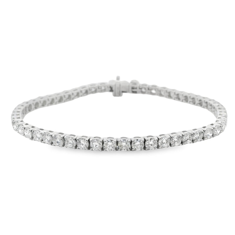 Round Brilliant Cut 7.00ct Lab Grown Diamond Bracelet