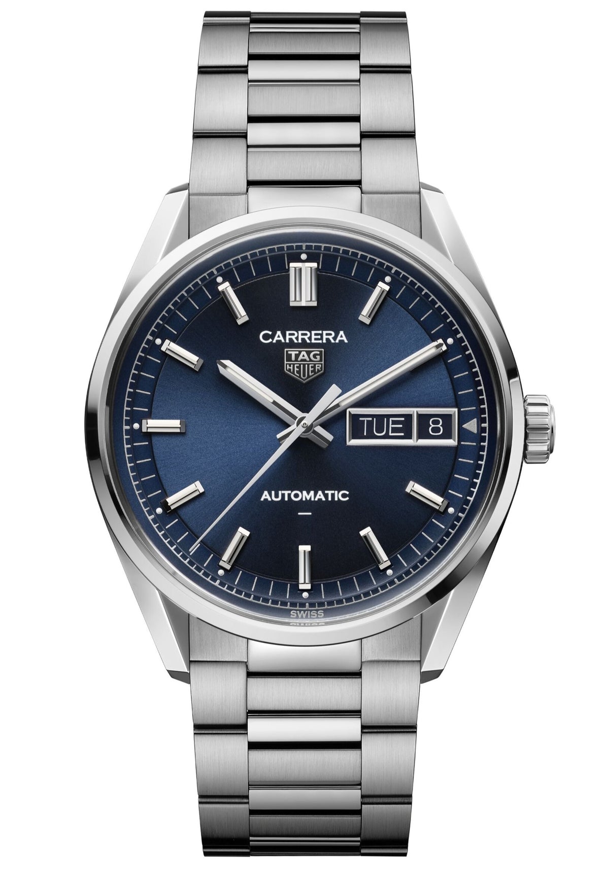 Tag Heuer Carrera Day-Date Automatic, Blue Dial, Bracelet 41mm Watch WDA2112.BA0043