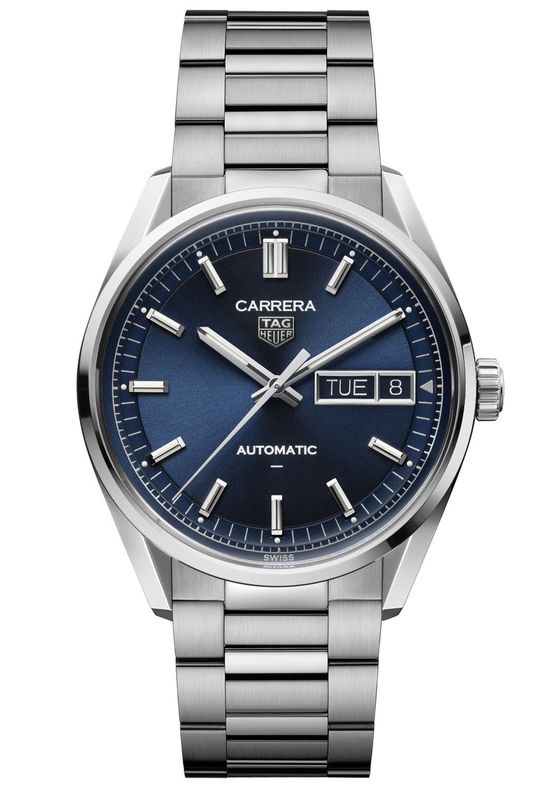 Tag Heuer Carrera Day-Date Automatic, Blue Dial, Bracelet 41mm Watch WDA2112.BA0043