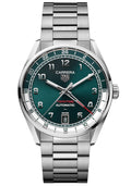 Tag Heuer Carrera Date Twin-Time Automatic, Green Dial, Bracelet 41mm Watch WDA2114.BA0043