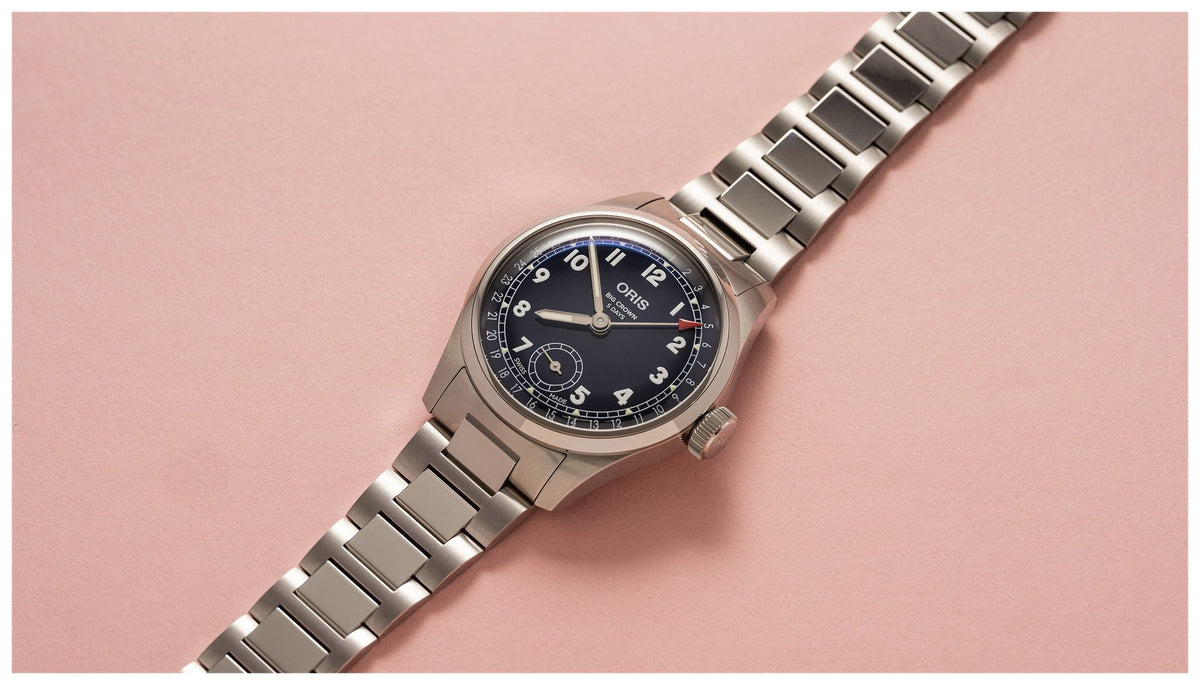 Oris Big Crown Pointer Date Calibre 403 Blue, Stainless Steel Watch 38mm