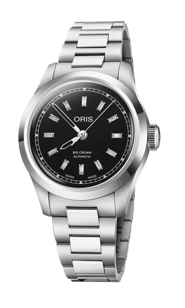 Oris Big Crown Diamonds 34mm Stainless Steel Watch