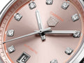 Tag Heuer Carrera Date Automatic Peach Diamond Dial 36mm Watch WBN231D.BA0001