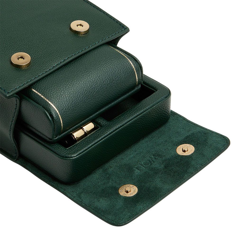 Wolf British Racing Single Travel Watch Stand - Green