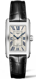 Longines DolceVita Automatic Black Alligator Strap 43.80mm Watch