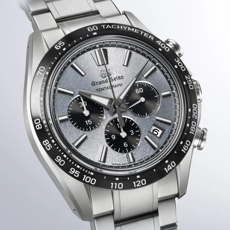 Grand Seiko Evolution 9 ‘Snow Blue Tentagraph’ Hi Beat Automatic Chronograph 43.2mm SLGC001