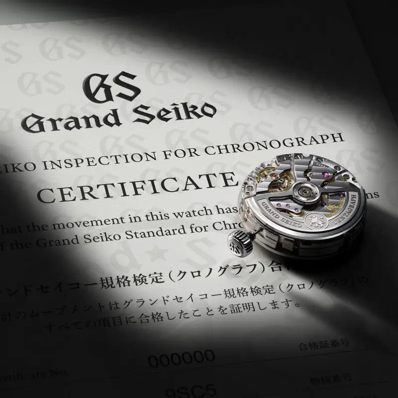Grand Seiko Evolution 9 ‘Snow Blue Tentagraph’ Hi Beat Automatic Chronograph 43.2mm SLGC001