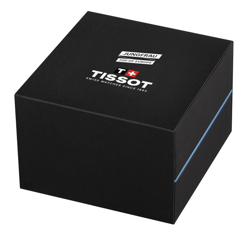 Tissot PR 100 Jungfraubahn Blue Quartz 40mm Watch T1504101104102