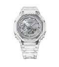 G-SHOCK 2100 Bright Metallic Dial Series Silver Watch GA-2100BM-7A8ER