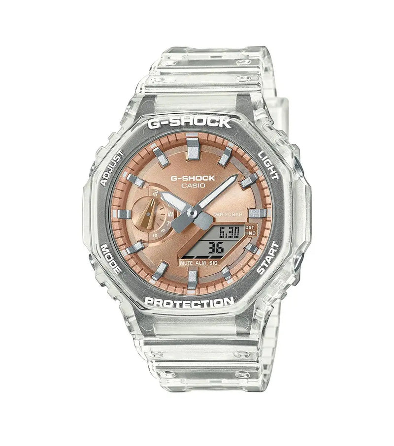 G-SHOCK 2100 Bright Metallic Dial Series Rose Watch GA-2100BM-7A5ER
