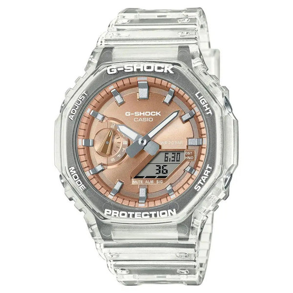 G-SHOCK 2100 Bright Metallic Dial Series Rose Watch GA-2100BM-7A5ER