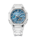G-SHOCK 2100 Bright Metallic Dial Series Ice Blue Watch GA-2100BM-7A2ER