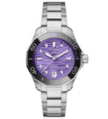 Tag Heuer Aquaracer Professional 300 Purple Diamond Dial 36mm WBP231M.BA0618