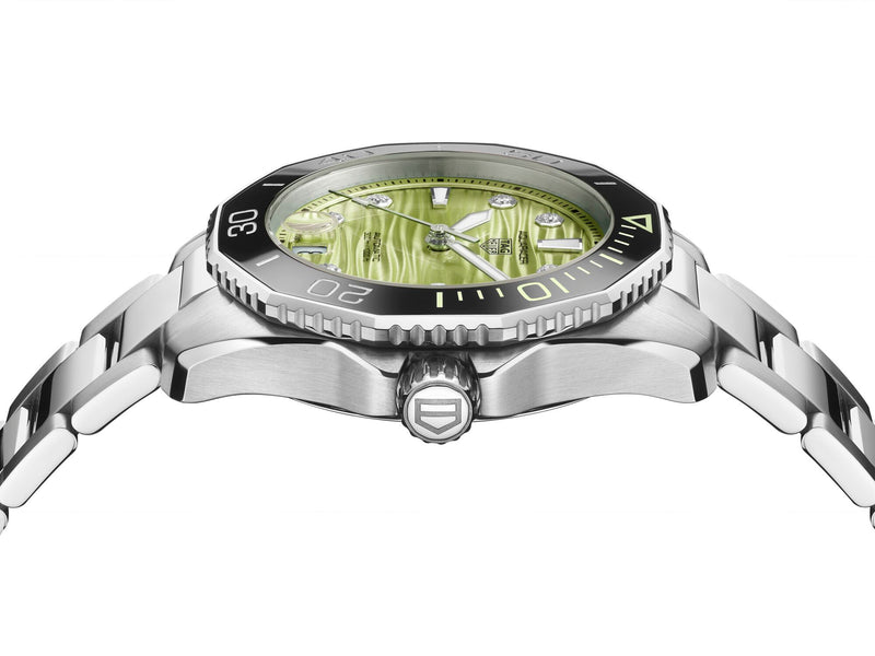 Tag Heuer Aquaracer Professional 300 Lime Diamond Dial 36mm WBP231L.BA0618