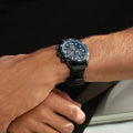 Citizen Eco-Drive Sport Chronograph Black Rubber 45mm Watch AT2587-02E