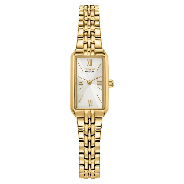 Citizen Eco-Drive Silhouette Gold 26mm Watch EG2693-51P