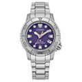 Citizen Eco-Drive Ladies' Promaster Diver 200m Purple 37mm Watch EO2027-50X