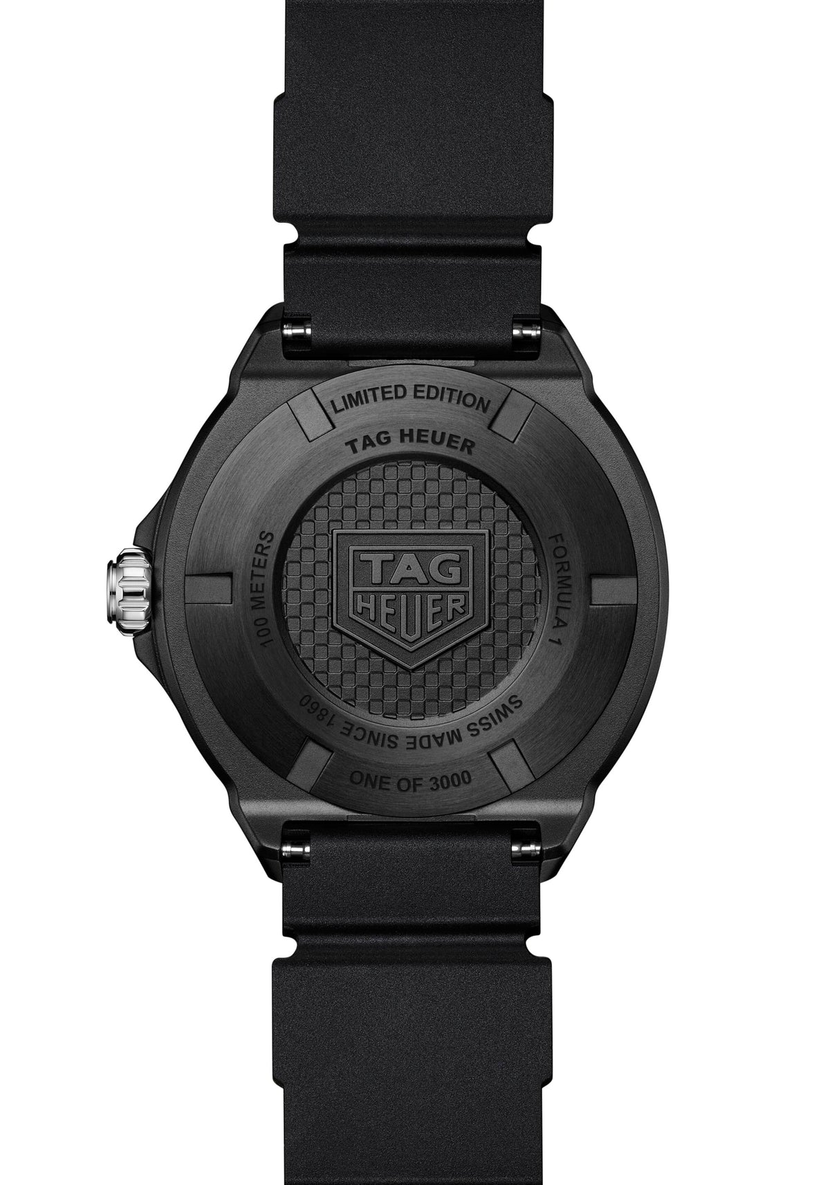 Tag Heuer Formula 1 Solargraph, Black DLC Limited Edition 38mm Watch WBY1114.FT8084