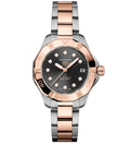 Tag Heuer Aquaracer Professional 200 Solargraph Black Two Tone Diamond Dial 34mm WBP1324.BB0005