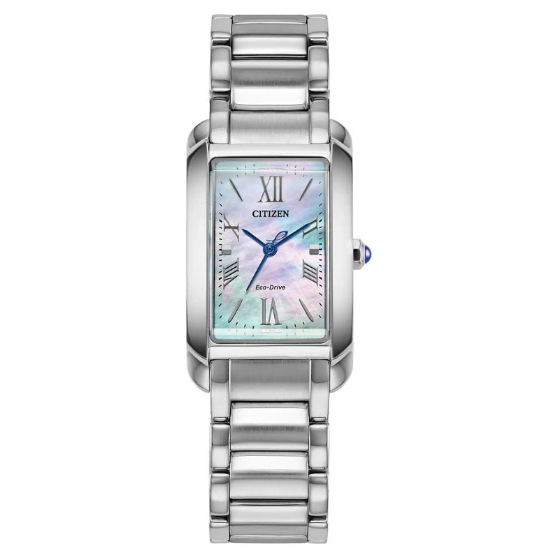 Citizen Eco-Drive L Bianca Steel 32mm Watch EW5620-55N
